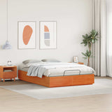 Letto ottomano Marrone Cera 150 x 200 cm