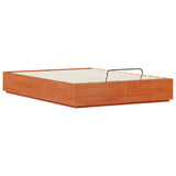 Letto ottomano Marrone Cera 150 x 200 cm