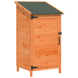 Capanno da Giardino con tetto Marrone 59 x 56 x 113,5 cm