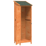 Capanno da Giardino con tetto Marrone 59,5 x 56 x 176,5 cm