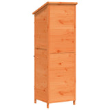 Capanno da Giardino con tetto Marrone 59,5 x 56 x 176,5 cm