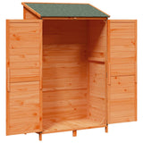 Capanno da Giardino con tetto Marrone 106,5 x 56 x 176 cm