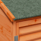 Capanno da Giardino con tetto Marrone 106 x 56 x 113,5 cm