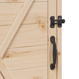 Capanno da Giardino con tetto Naturale 59,5 x 56 x 113,5 cm