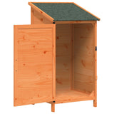Capanno da Giardino con tetto Marrone 59,5 x 56 x 113,5 cm
