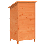 Capanno da Giardino con tetto Marrone 59,5 x 56 x 113,5 cm