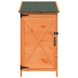 Capanno da Giardino con tetto Marrone 59,5 x 56 x 113,5 cm