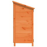 Capanno da Giardino con tetto Marrone 59,5 x 56 x 113,5 cm