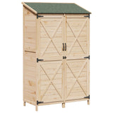 Capanno da Giardino con tetto Naturale 106 x 56 x 176,5 cm