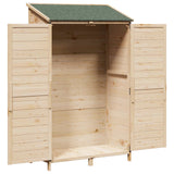 Capanno da Giardino con tetto Naturale 106 x 56 x 176,5 cm