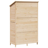 Capanno da Giardino con tetto Naturale 106 x 56 x 176,5 cm