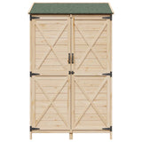 Capanno da Giardino con tetto Naturale 106 x 56 x 176,5 cm