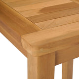 Set Bar da Esterno 3 pcs Non trattato Legno di teak solido