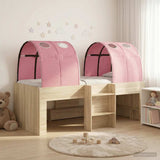 Letto con Tunnel 4 pcs Sonoma e Rosa Legno ingegnerizzato