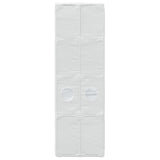 Letto con Tunnel 3 pz Sonoma e Bianco Legno ingegnerizzato