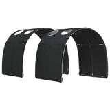 Letto alto per bambini con storage 3 pz Rovere Sonoma e Nero