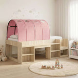 Letto con Tunnel 3 pz Rovere Sonoma e Rosa Legno truciolato