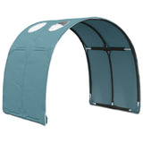 Letto con Tunnel 3 pz Rovere Sonoma e Azzurro