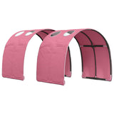 Letto con Tunnel 3 pz Rovere Sonoma e Rosa Legno ingegnerizzato