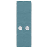 Letto con Tunnel 3 pz Rovere Artigianale e Blu Chiaro