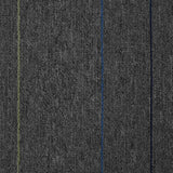 Piastrella per Tappeto Grigio Medio con Strisce 50 x 50 cm