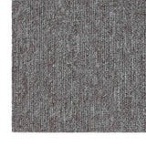 Piastrella per Tappeto Marrone 50 x 50 cm 4 pcs PP e Bitume
