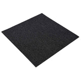 Piastrella per Tappeto Grigio Scuro 50 x 50 cm 4 pcs