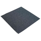 Piastrella per Tappeto Blu Grigio 50 x 50 cm 36 pcs PP e Bitume