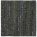 Piastrella per Tappeto Verde Striato Chiaro 50 x 50 cm 36 pcs