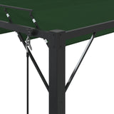Gazebo con tetto ventilato 3 x 3 x 2,14 m Verde
