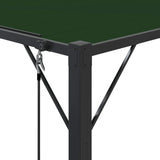 Gazebo con tetto ventilato 3 x 3 x 2,14 m Verde