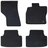 Tappetino per Auto 4 pcs Nero Sede LEON TPE