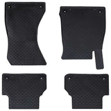 Tappetino per Auto 4 pcs Nero adatto per Audi A4 B9 , A5 B9 TPE