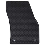 Tappetino per Auto 4 pcs Nero TPE