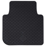 Tappetino per Auto 4 pcs Nero TPE
