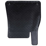 Tappetino per Auto 4 pcs Nero Gomma