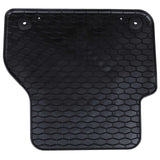 Tappetino per Auto 4 pcs Nero Gomma