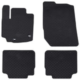 Tappetino per Auto 4 pcs Nero adatto per Suzuki S-CROSS TPE