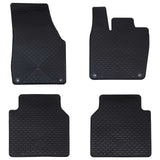 Tappetino per Auto 4 pcs Nero adatto per VW ID.7 TPE