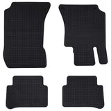 Tappetino per Auto 4 pcs Nero adatto per MERCEDES E 09-16