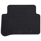 Tappetino per Auto 4 pcs Nero adatto per MERCEDES E 09-16