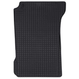 Tappetino per Auto 4 pcs Nero Gomma
