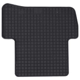 Tappetino per Auto 4 pcs Nero Gomma