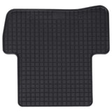 Tappetino per Auto 4 pcs Nero Gomma