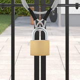 U Lock con Chiavi 2 pcs Ottone Ferro