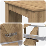 Tavolo da Pranzo Rovere Artigianale 180 x 85 x 75 cm
