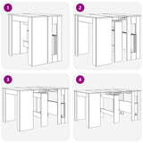 Tavolo da Pranzo Rovere Artigianale 180 x 85 x 75 cm