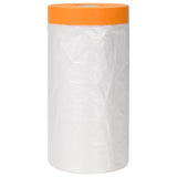 Telo per polvere con nastro adesivo 6 pcs 140 x 3300 cm HDPE