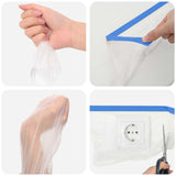 Film adesivo per mascheratura 6 pcs Trasparente e Blu