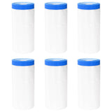 Film adesivo per mascheratura 6 pcs Trasparente e Blu
